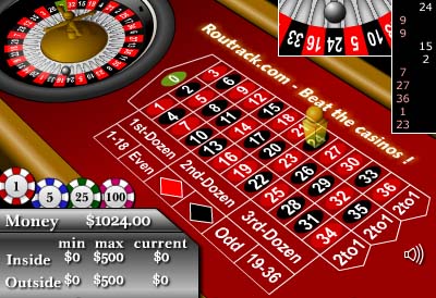 Screenshot for Routrack - Free Roulette Game 1.2